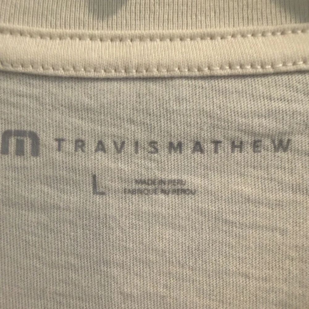 Travis Matthew Tee Shirt Large Washed Finish - Picture 5 of 6